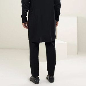 La mejor calidad para hombre Shalwar Kameez Color sólido personalizable hecho de algodón Precio razonable para la venta - Product Image 6