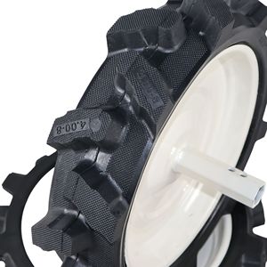 4.00-8 Pneu <span class=keywords><strong>micro</strong></span> cultivador 16x400-8 rodas de borracha maciça para equipamentos agrícolas - Product Image 6