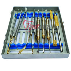 Kit de microcirugía oral, microquirúrgica recubierta de plasma Manual para injerto de tejido blando, microcirugía, juego Dental, instrumentos quirúrgicos - Product Image 4