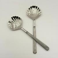 Ensemble de couverts en métal au design unique, lot de 2, fabriqué à la main pour une utilisation domestique en cuisine, ensemble de cuillères en métal, fournisseur en gros à bas prix