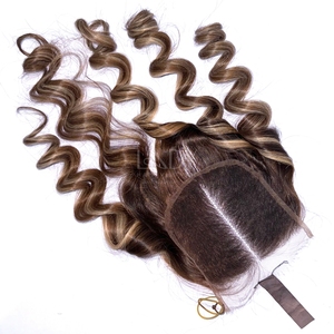 ชุดวิกผมดิบบางสำหรับเด็กผมสำหรับผู้บริจาคหนึ่งคนทำวิกผมแท้ - Product Image 3