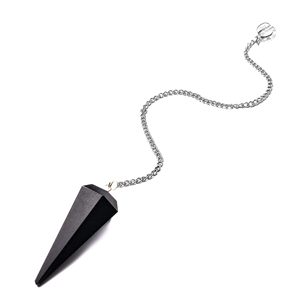 Chất Lượng Cao Màu Đen Tourmaline Đá Quý Con Lắc-Ngôi Sao Mới Agate Cổ Tích Tình Yêu Chéo Động Vật Thiết Kế Tốt Nhất Giá Bán Buôn - Product Image 6