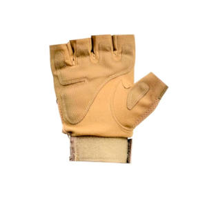 Gants de tir en cuir avec protection des doigts, demi-doigts, confortables, design sportif de plein air, doublure en nylon - à vendre - Product Image 4