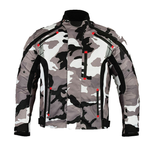 Veste de moto en cuir de vachette personnalisable unisexe coupe-vent grande taille veste d'équitation de course motocross zippée de haute qualité - Product Image 1