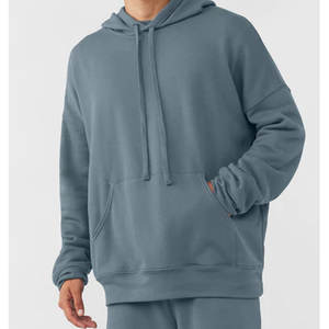OEM Vente de gros Sweats à capuche pour hommes coupe ajustée logo imprimé personnalisé 100 sweat à capuche en molleton de coton marque privée sweat à capuche en molleton de coton - Product Image 5