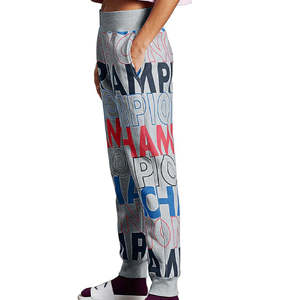 Pantaloni Cargo Grigi Traspiranti da Donna Champion a Vita Alta con Logo Reverse Weave, Taglia Small - Product Image 2