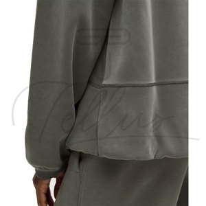Sudadera con Capucha para Mujer al por Mayor a Bajo Precio, Opción de Logotipo Personalizado, 100% Algodón Felpa, Precio Razonable - Product Image 4