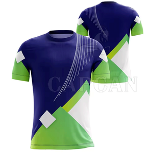 T-shirts à séchage rapide coupe ajustée pour hommes à prix raisonnable Design personnalisable Respirant pour une utilisation par sublimation uniquement - Product Image 4