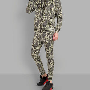 Ensemble de survêtement pour homme 2 pièces Tenue tendance Ensemble de survêtement pour homme avec sweat-shirt et pantalon de jogging Vêtements de sport Confort léger - Product Image 3