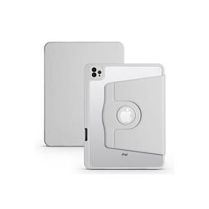 Étui Netzy 2025 M3 pour iPad Air 11 Gris, Housse de Protection en Acrylique avec Compartiment pour Stylet Thermique et Support Rotatif, Compatible Kindle Pro - Product Image 2