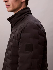 Chaqueta acolchada negra de calidad superior para hombre, chaquetas acolchadas ligeras, abrigos aislantes a prueba de viento resistentes al agua cálidos para invierno - Product Image 3