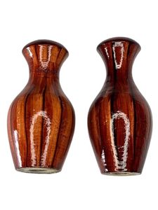 Pot de fleur en bois fait main pour articles décoratifs pour la maison Vases en bois de style design côtier pour mariage pour pot de fleur pour la maison et le mariage - Product Image 6