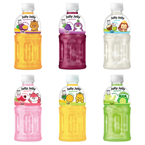 Nata de Coco Premium Jolly Tando, Botella PET de 320 ml, Certificación HACCP/ISO Halal, 18 Meses de Caducidad, Jugo con Sabor a Fruta - Product Image 1