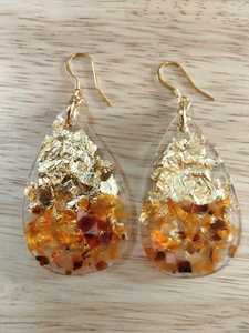 Pendientes Ovalados de Resina Hechos a Mano con Estilo Bohemio Étnico, Joyería de Diseño con Estilo de Ángel para Mujer, Gran Oferta - Product Image 2