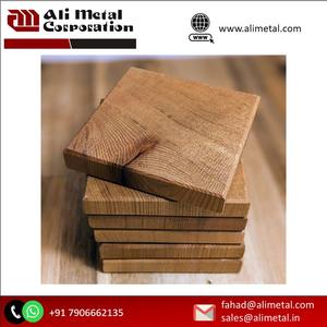 ถาดรองแก้วไม้ทรงกลมพร้อมที่ยึดดีไซน์ทันสมัยคลาสสิกสำหรับบ้านบาร์โรงแรม - Product Image 6