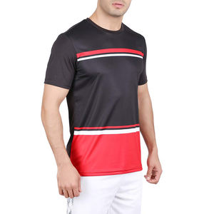 Camisetas duraderas de sublimación de poliéster con estampado personalizado vibrante 100% poliéster comodidad de secado rápido y servicio de marca OEM - Product Image 3