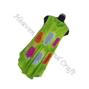 Elegante vestido de verano Maxi vestido de estilo australiano largo rayón Maxi Tie Dye vestido de verano Maxi vestido de mujer elegante vestido de cena - Product Image 4