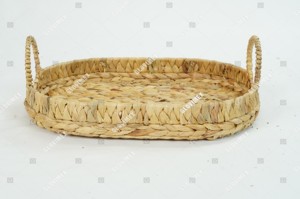 Best New Collection Water Hyacinth Fruit <b>Candle</b> <b>Trays</b> Serving Storage <b>Trays</b> Customize Size Color Decorations for House - Product Image 4
