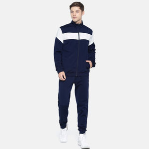 Vêtements de sport d'hiver coupe ajustée en coton de haute qualité design OEM pour hommes, survêtement coupe-vent à capuche, logo imprimé, jogging grande taille XXL - Product Image 1