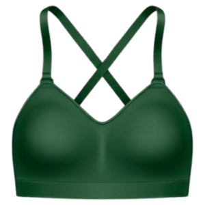 Sujetador Deportivo con Soporte Alto y Cuello en U Ecológico para Mujer, Transpirable, de Secado Rápido, con Tirantes Ajustables de Spandex/Nailon y Relleno Extraíble - Product Image 1