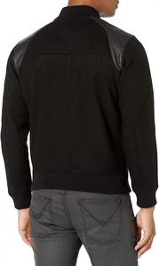 Vestes d'université en laine personnalisées de haute qualité pour hommes Manteau d'hiver léger à motif de col montant de style unique au meilleur prix - Product Image 6