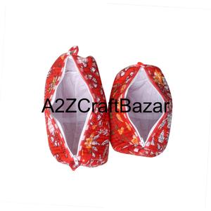 Ensemble de 3 sacs organisateurs de cosmétiques en coton de qualité supérieure - Petite taille pour les essentiels quotidiens et les voyages - Product Image 6