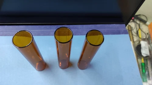 Tube en verre borosilicate de précision, transparent, de qualité laboratoire, résistant aux hautes températures, tube scientifique - Product Image 2