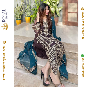 Nueva hermosa colección de trajes de trabajo de secuencia pesada lista para usar en Tarifa mayorista por Royal Export - Product Image 3