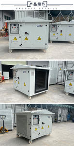 Наружный IP54 боковой выхлопной блок 500 кВт 400 В 50 Гц 3-фазный двойной напряжения, доступный резистивный блок нагрузки переменного тока для тестирования генератора, ЖК-дисплей - Product Image 6