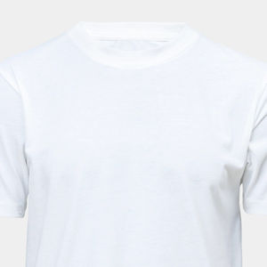 Personalizable 100% Algodón Camiseta Casual Street Fashion Diseño en blanco Logotipo frontal Serigrafía - Product Image 2
