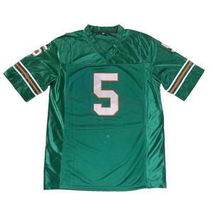 Maillot de football américain rembourré à faible MOQ, couleur unie, nouvelle arrivée, maillots de football américain personnalisés à vendre - Product Image 1