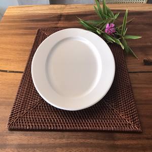 Napperon classique en rotin, set de table rectangulaire tissé - Product Image 5