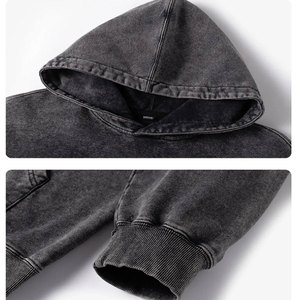 Sudaderas con Capucha Personalizadas de Alta Calidad para Hombre, Forro Polar de Invierno, 100% Algodón, Secado Rápido, Resistentes al Viento, con Bolsillo, Bordado Personalizado - Product Image 5