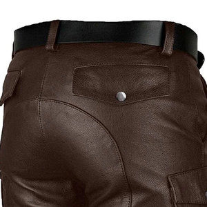 Shorts en cuir pour hommes, personnalisables avec votre logo, séchage rapide, respirant, best-seller, prix bas - Product Image 6