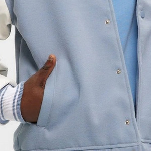 Chaqueta Universitaria Personalizada de Primera Calidad para Hombre, Estilo Béisbol, Felpa de Algodón, Bordado Personalizado, Color Personalizado, Secado Rápido, Transpirable, Resistente al Viento - Product Image 5