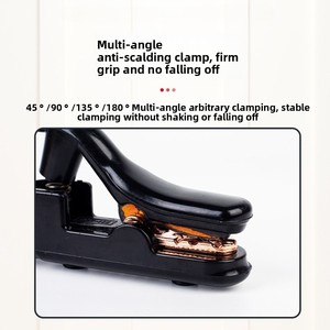 Abrazadera de <span class=keywords><strong>Soldadura</strong></span> Black King Kong 800A 1000A |   Portaelectrodos de Cobre Fundido con Empuñadura de Manga, Diseño Resistente al Calor y a las Caídas - Product Image 4
