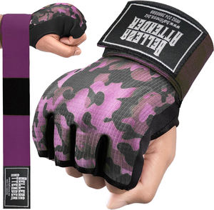 Wholesale Protective Boxing and MMA Training Gear Quick Easy Gel <b>Gloves</b> and Inner Hand Wraps Inner <b>Gloves</b> Bandages - Product Image 4