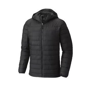 Vente en gros Veste matelassée d'hiver de haute qualité pour hommes avec logo personnalisé OEM Veste matelassée imperméable à bulles imprimée avec poche - Product Image 2