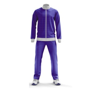 Survêtement de football respirant personnalisé pour hommes, ensemble d'équipe de football avec imprimé à séchage rapide et jogging - Product Image 1