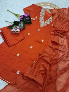 NUEVO SALWAR KAMEEZ MODERNO EXCLUSIVO para ROPA FORMAL DE MUJER en OFICINA y FIESTA - Product Image 5