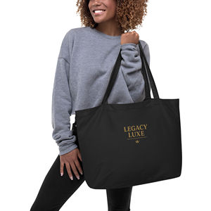 Bolso Tote Ecológico Ike-Conic Legacy Luxe, Gran Capacidad, Uso Diario, Cierre de Cremallera, Color Sólido, Resistente al Agua, Algodón y Poliéster - Product Image 1