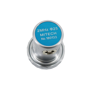 Ban đầu mitech siêu âm phát hiện lỗ hổng đầu dò 2MHz 4Mhz thẳng cảm biến lemo Cáp 45/60/70 Góc chùm đầu dò - Product Image 5