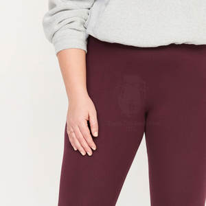 Leggings de Yoga de Cintura Media con Logotipo Personalizado, Cintura Elástica, Venta Directa de Fábrica, Ropa de Gimnasio, Servicio OEM - Product Image 5