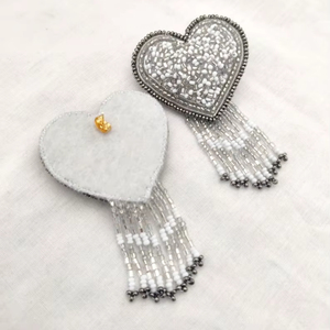 Pendientes Colgantes de Macramé Ajustables, Cuentas de Turquesa de Algodón, Pequeñas Perlas Chapadas en Oro, Piedra Principal Hecha a Mano, Forma Ovalada Ligera - Product Image 1