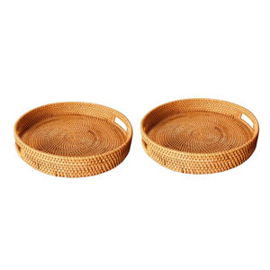 ผลิตภัณฑ์ชั้นนำตกแต่งและให้บริการอย่างมีสไตล์ด้วยถาดหวายทอมือสำหรับทุกโอกาสที่มีคุณภาพสูง - Product Image 1