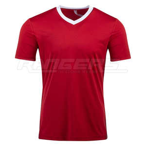Camisetas de deporte transpirables con logotipo personalizado Fabricante de ropa deportiva profesional Exportador Pakistán Camisetas de fútbol de alto rendimiento - Product Image 1