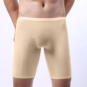 Pantalones Cortos de Compresión para Hombre, Estilo Urbano, Tallas Grandes, Cintura Elástica, Diseño Sólido, Transpirables, de Secado Rápido, Spandex/Poliéster - Product Image 5