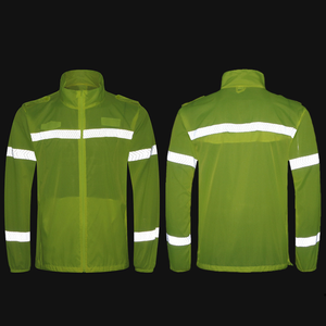 Unisex Lightweight Long Sleeve ANSI UV-Protected Outdoor Work <b>Jacket</b> Vest Custom Logo Reflective Sun-Proof <b>High</b> Zipper - Product Image 5