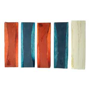 Báscula de hueso de búfalo natural Báscula de cuchillo y mango Báscula de hueso de cuerno natural de búfalo para MANGO de cuchillo y juego de púas de guitarra de hueso - Product Image 3