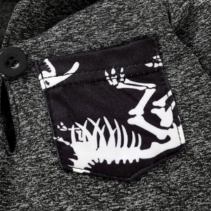 Survêtement bébé en velours du fabricant pour les tout-petits Ensemble d'hiver doux et respirant Motif imprimé grande taille - Product Image 5